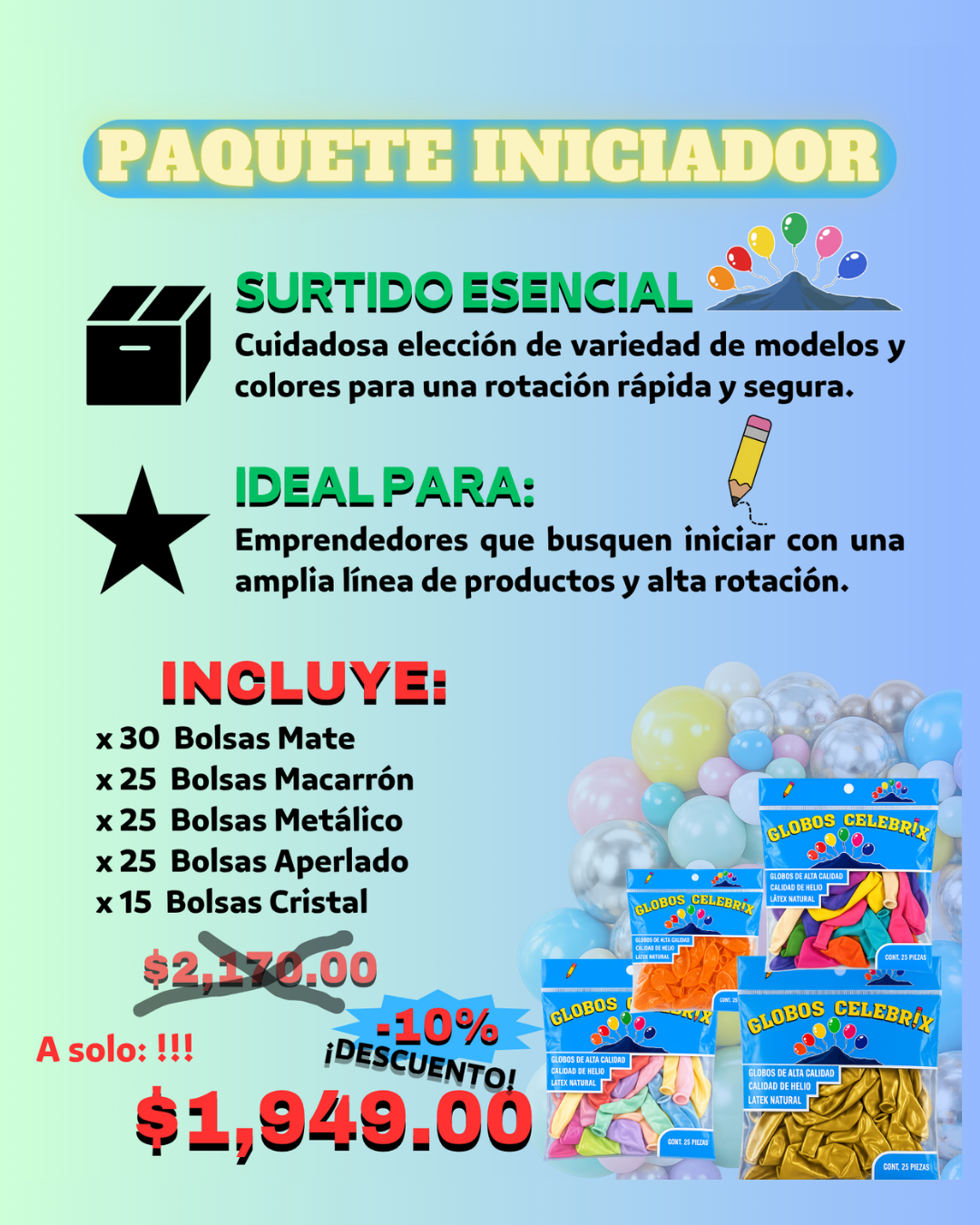 Paquete INICIADOR