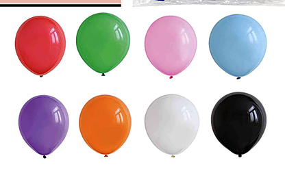 Celebrix Globos de Látex #7 Mate – Bolsa 25 pzas.