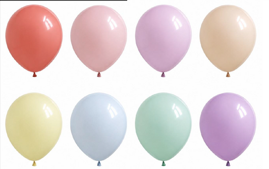 MAYOREO Celebrix Globos de Látex #9 Macarrón – Bolsa 25 pzas. MAYOREO